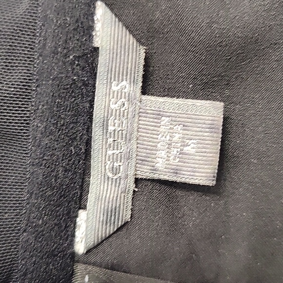 Guess Mid 2000s Bustier Corset Clubbing Crop Top with Lace Accent - Med - Picture 10 of 14